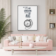 Beechwood Curve Typography Canvas Wall Art — gallery image 4