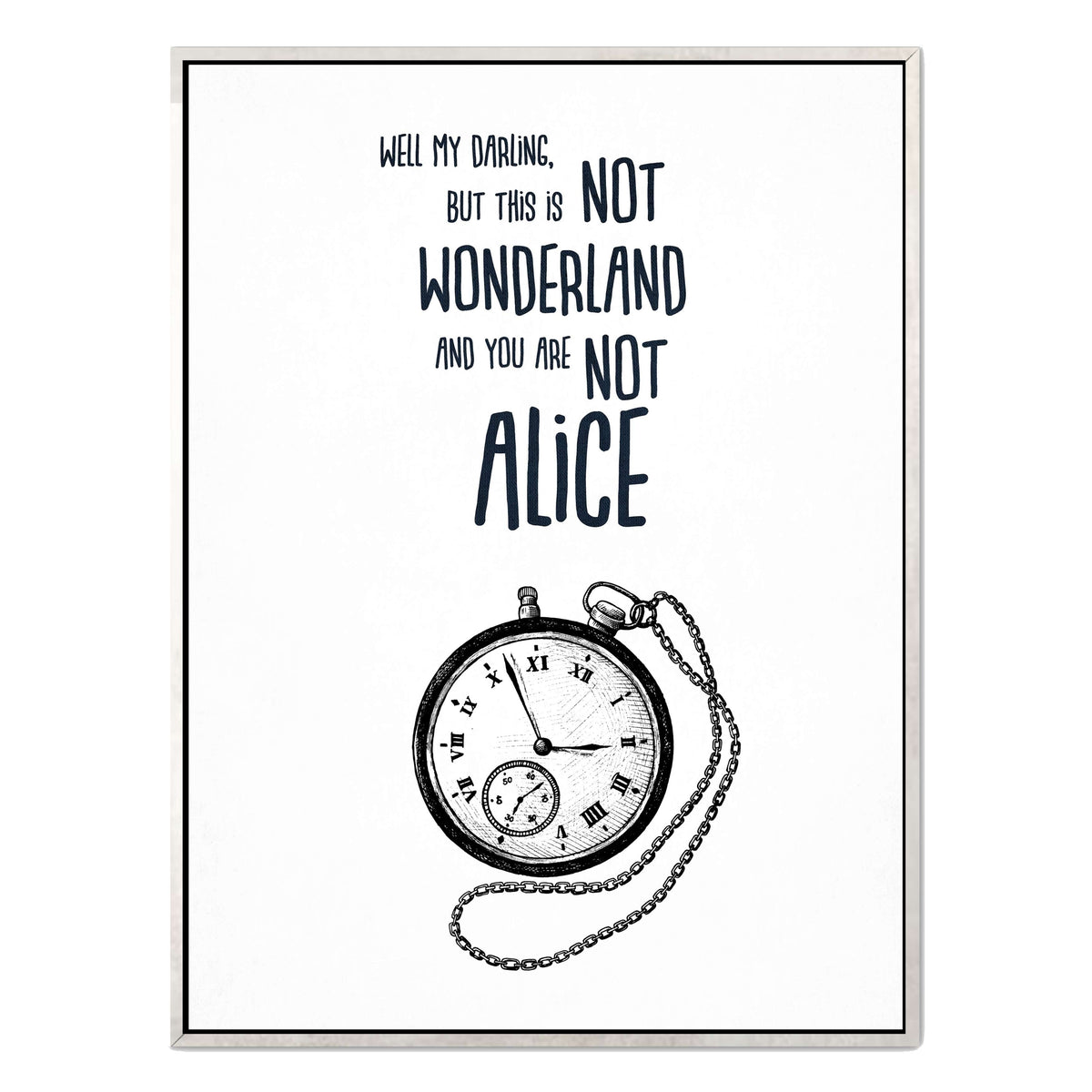 Beechwood Curve Typography Canvas Wall Art — gallery image 45