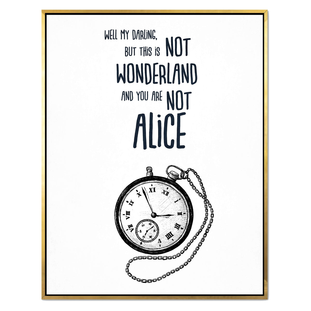 Beechwood Curve Typography Canvas Wall Art — gallery image 29