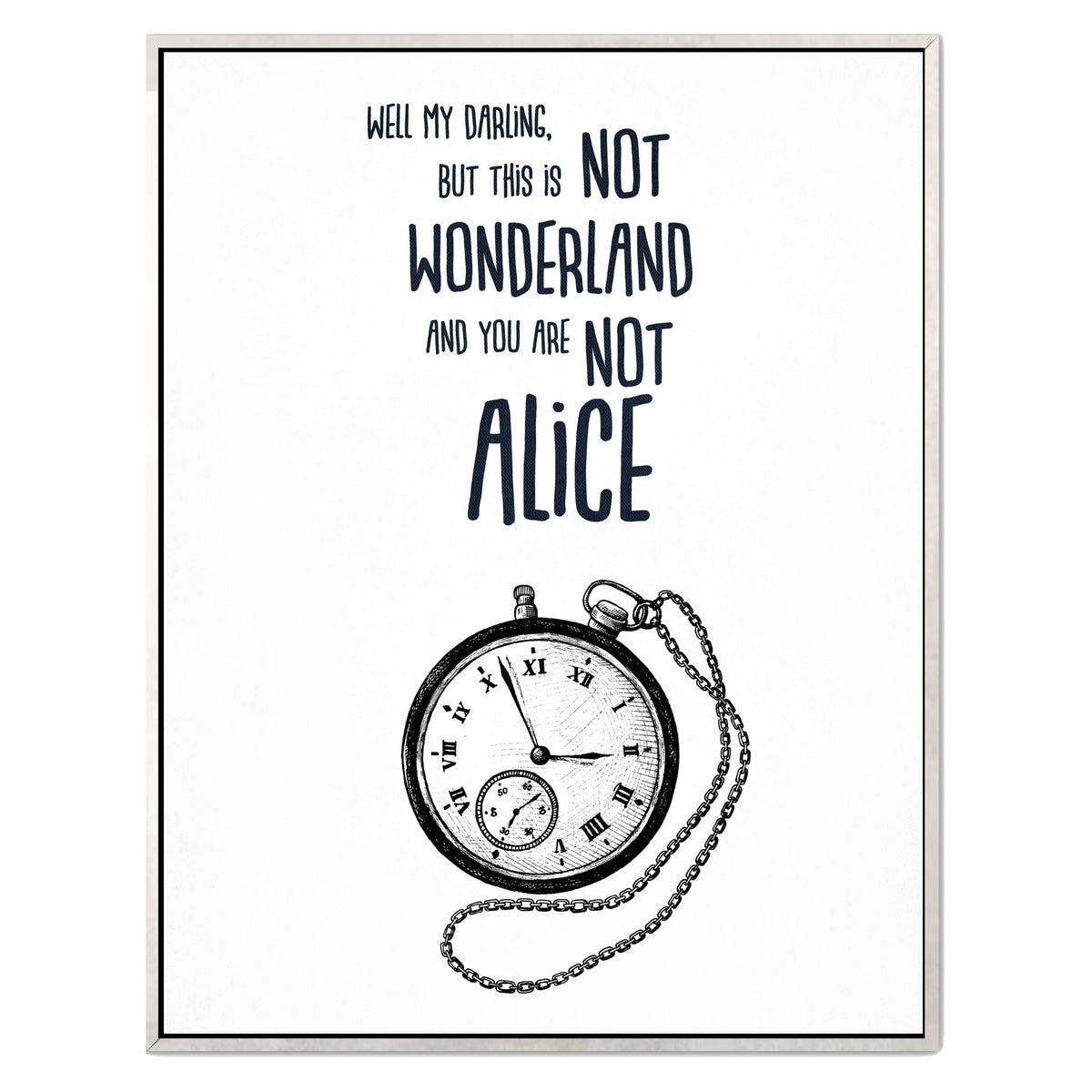 Beechwood Curve Typography Canvas Wall Art — gallery image 40