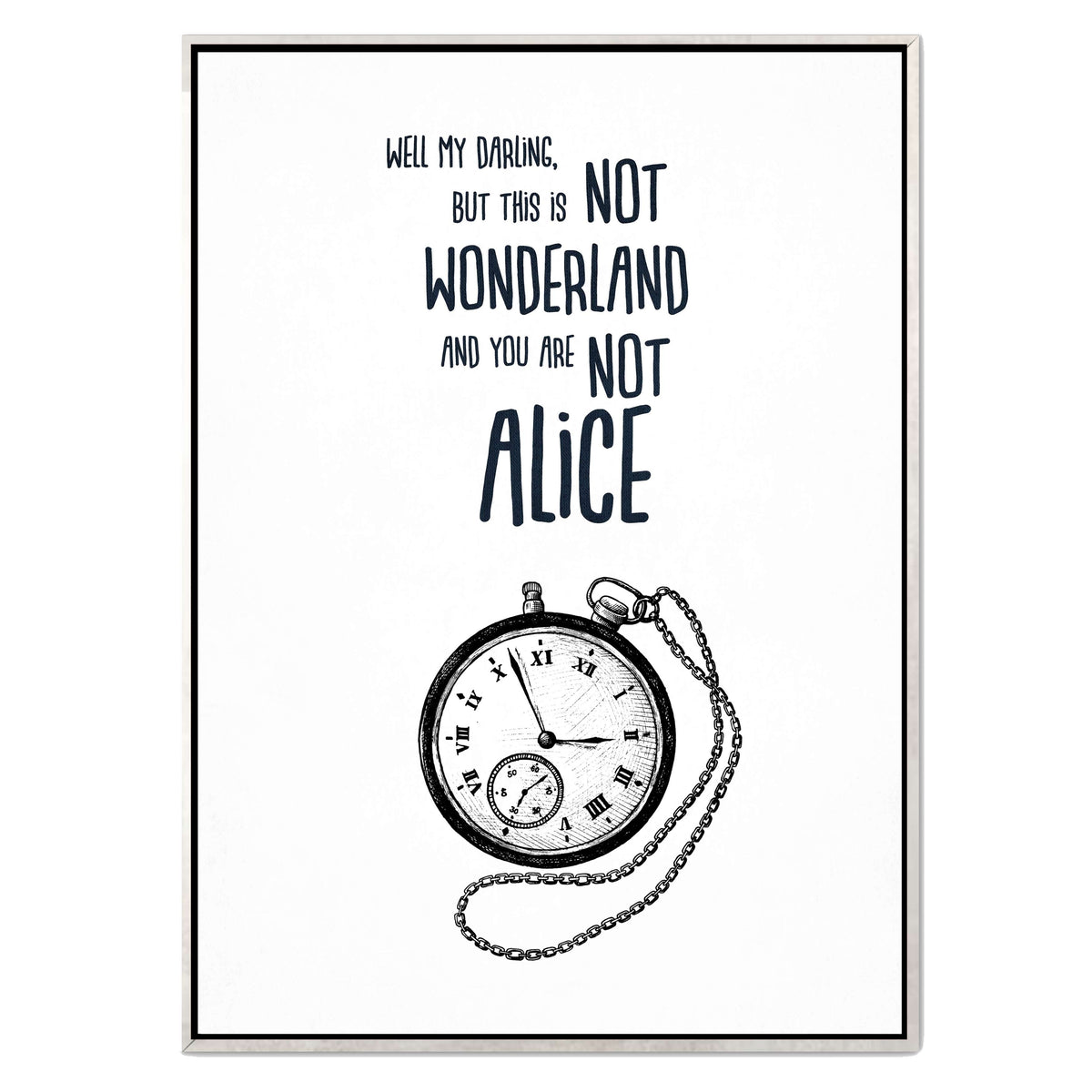 Beechwood Curve Typography Canvas Wall Art — gallery image 41