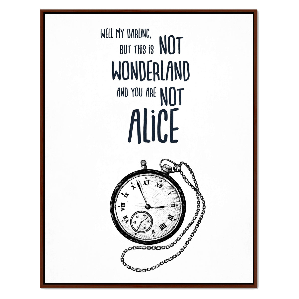 Beechwood Curve Typography Canvas Wall Art — gallery image 23