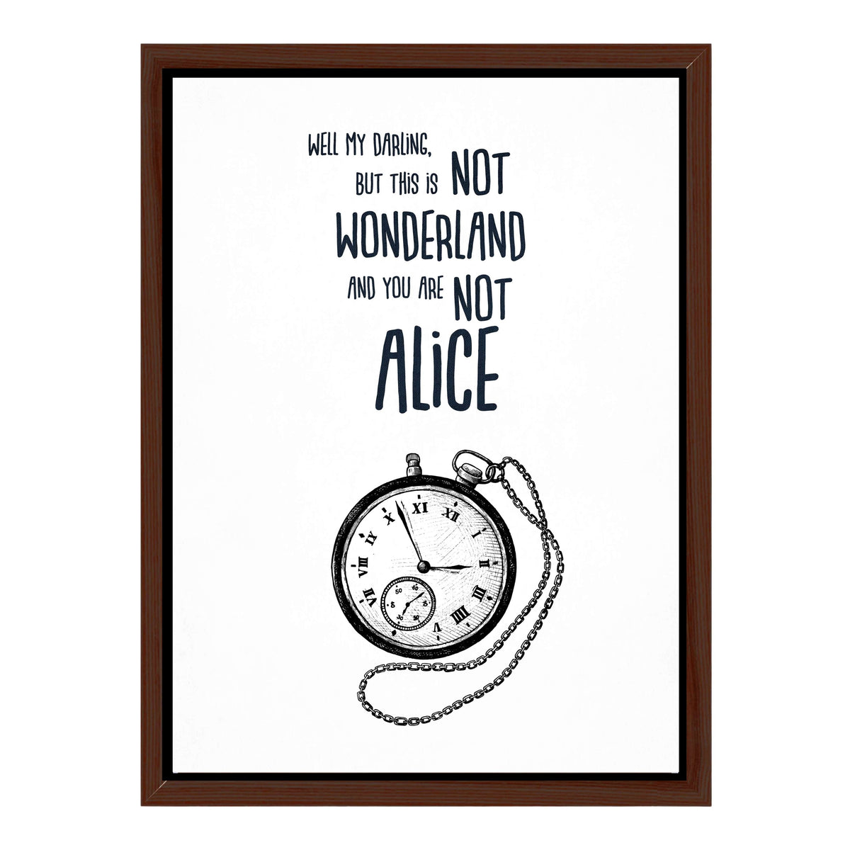 Beechwood Curve Typography Canvas Wall Art — gallery image 25