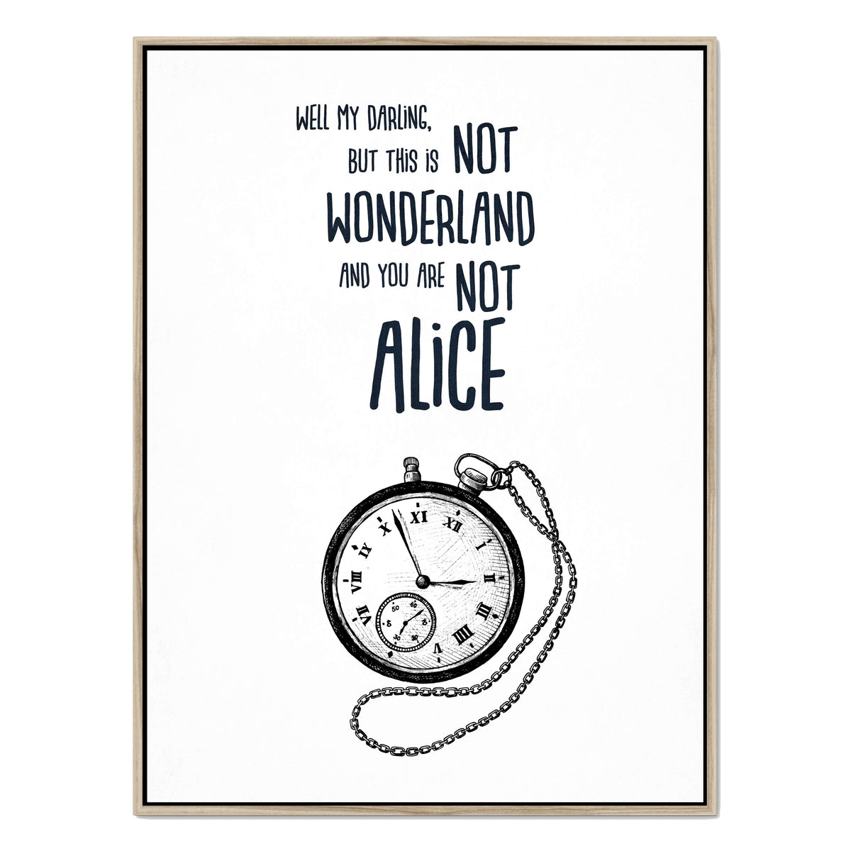 Beechwood Curve Typography Canvas Wall Art — gallery image 39