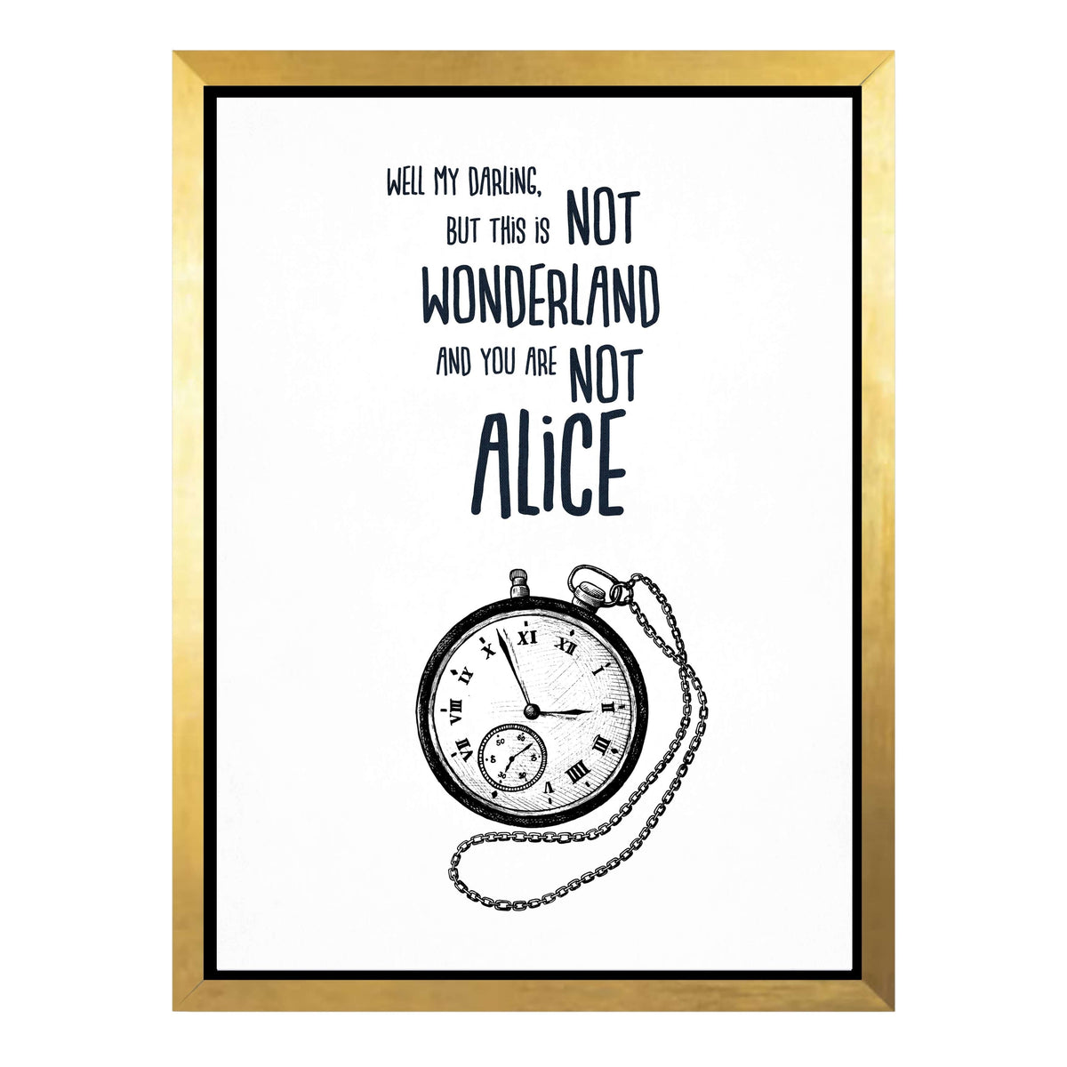 Beechwood Curve Typography Canvas Wall Art — gallery image 31
