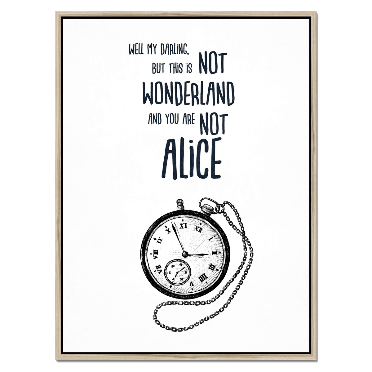 Beechwood Curve Typography Canvas Wall Art — gallery image 38