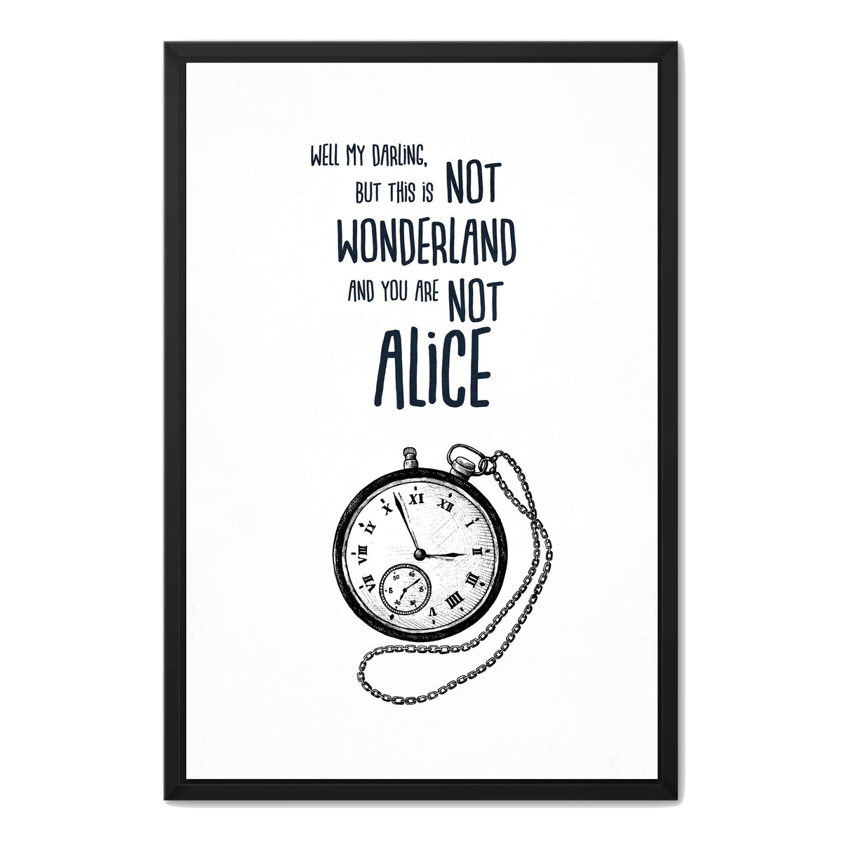 Beechwood Curve Typography Canvas Wall Art — gallery image 20