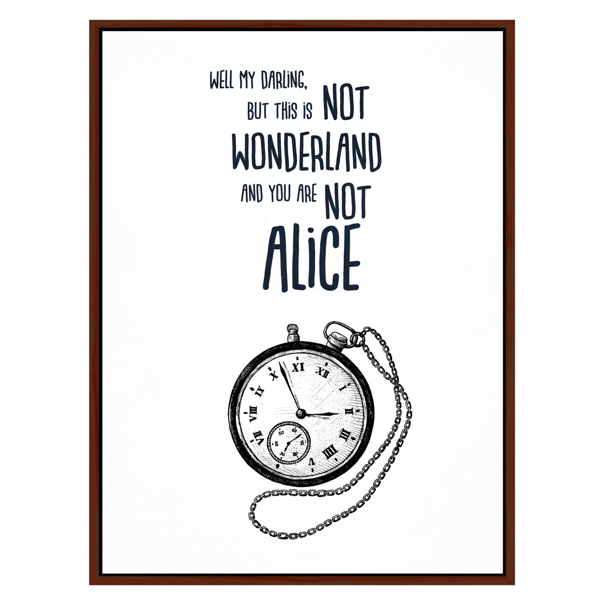 Beechwood Curve Typography Canvas Wall Art — gallery image 27