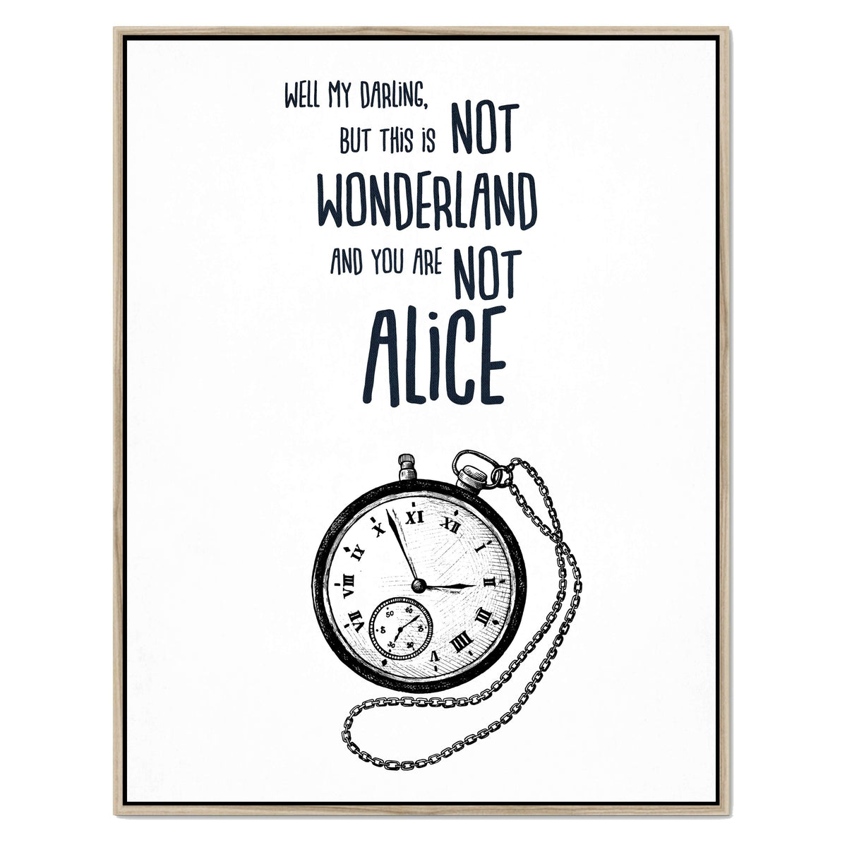 Beechwood Curve Typography Canvas Wall Art — gallery image 35