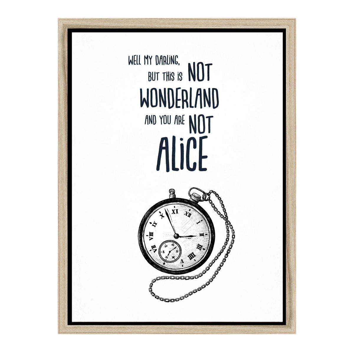 Beechwood Curve Typography Canvas Wall Art — gallery image 37