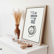 Beechwood Curve Typography Canvas Wall Art — gallery image 6