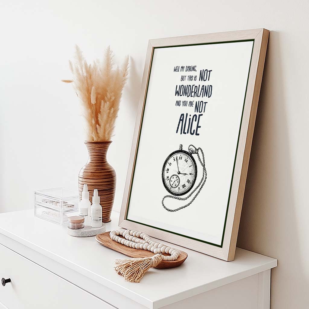 Beechwood Curve Typography Canvas Wall Art — gallery image 6
