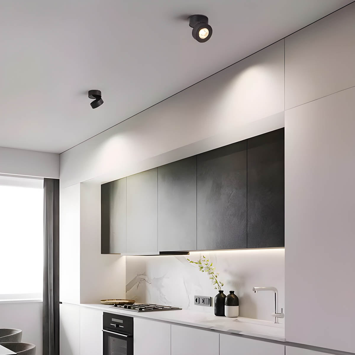 Kestrel Loop Aluminum Ceiling Light — gallery image 6