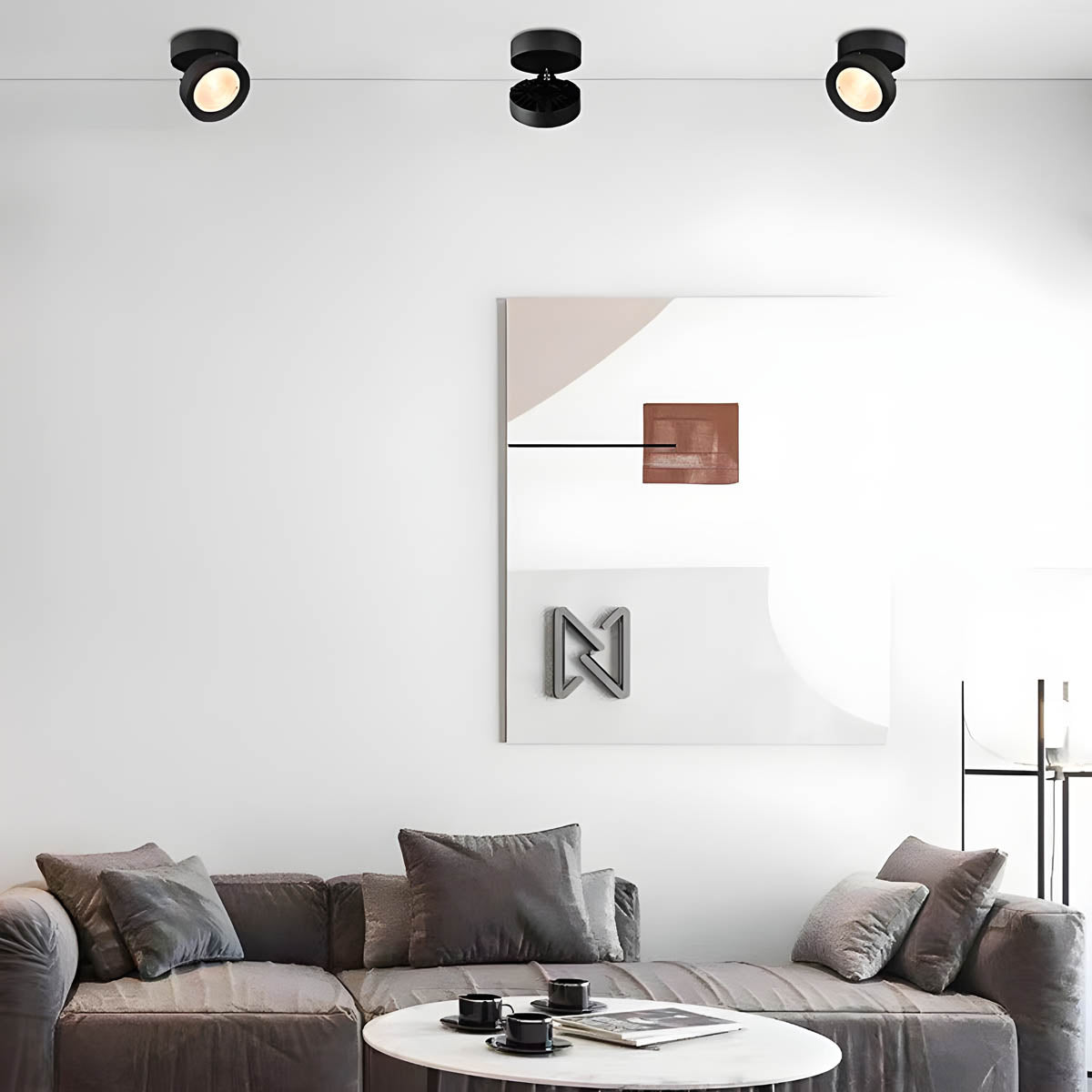 Kestrel Loop Aluminum Ceiling Light — gallery image 5