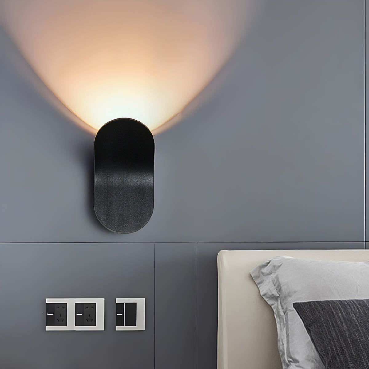 Hollis Loop Aluminum Wall Sconce — gallery image 6
