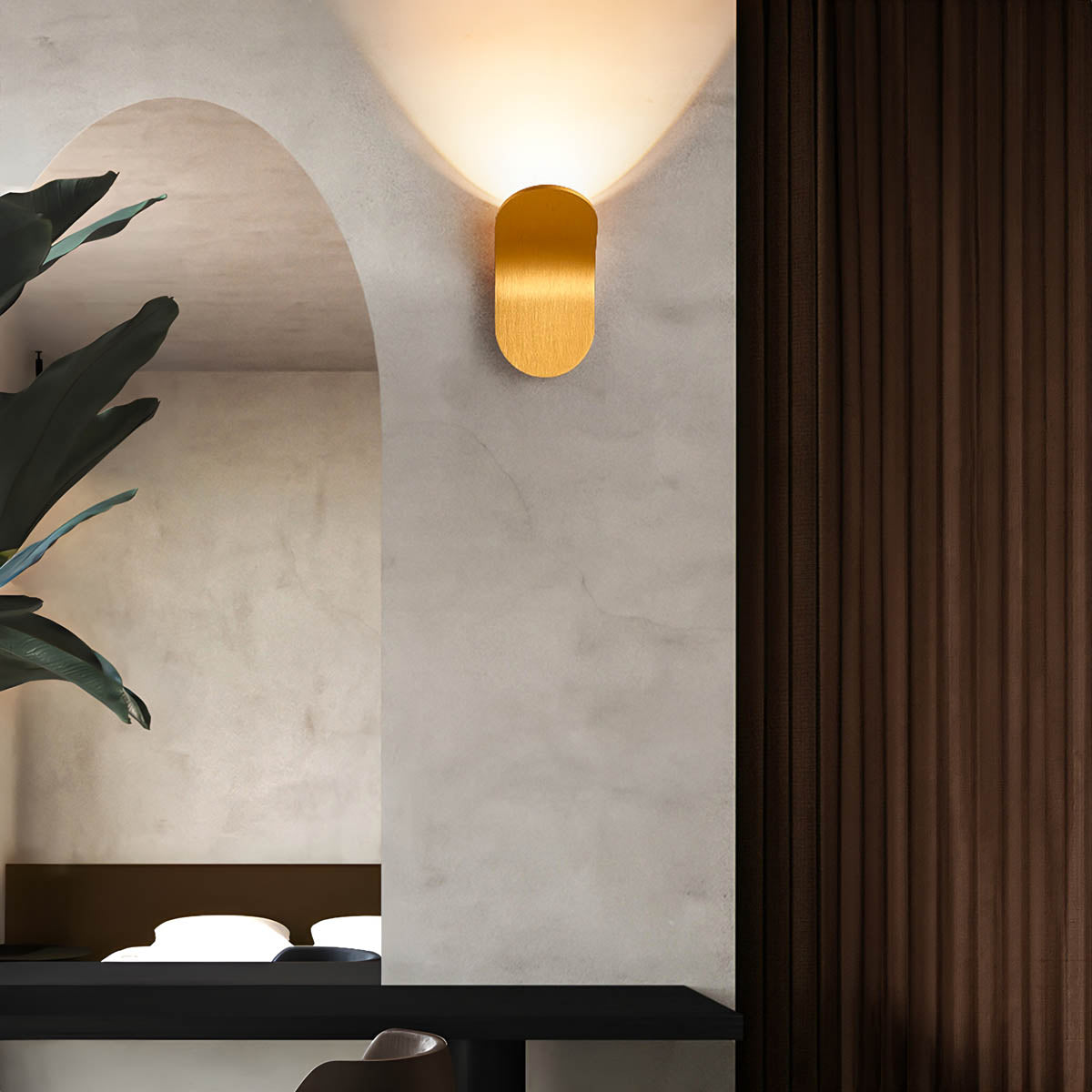 Hollis Loop Aluminum Wall Sconce — gallery image 10