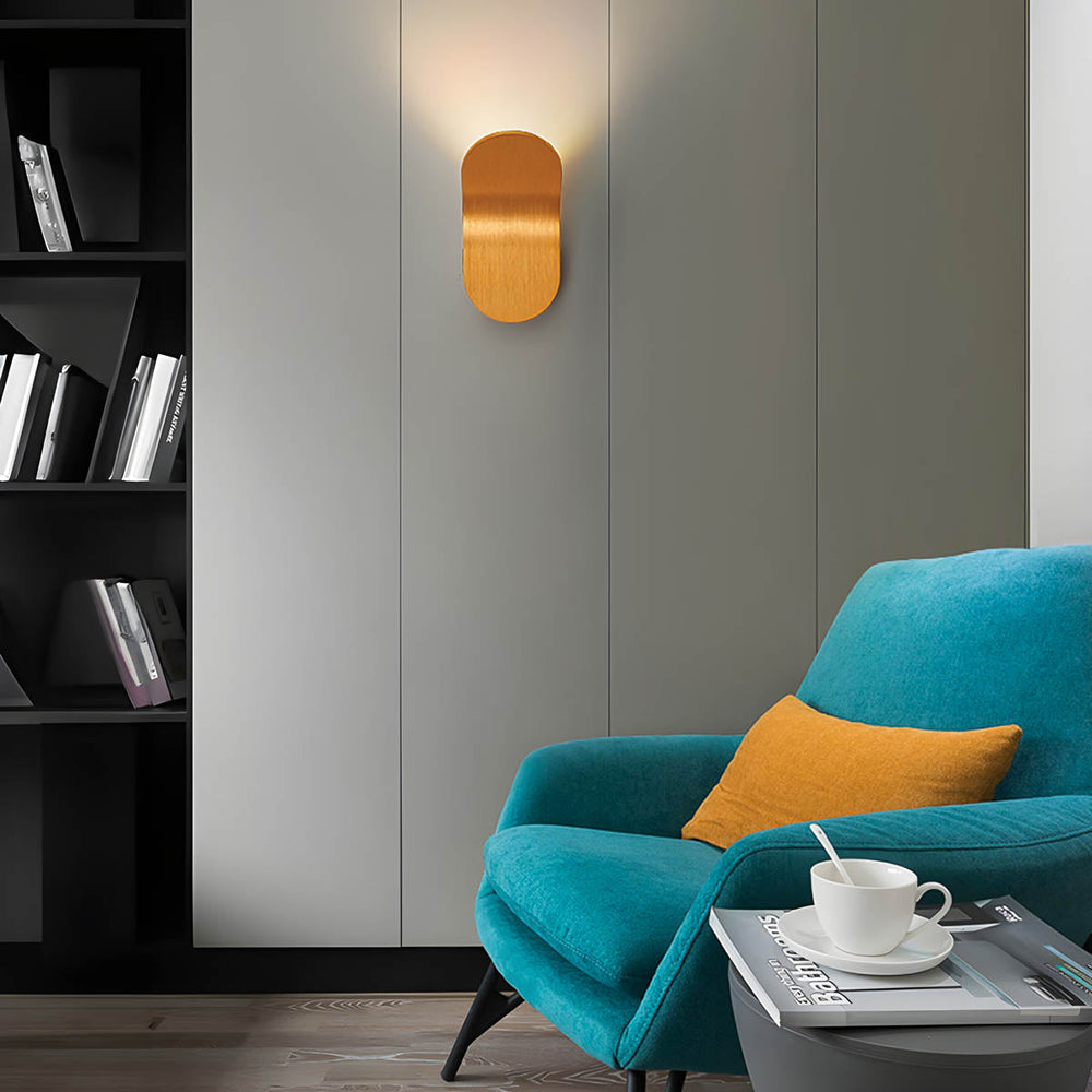 Hollis Loop Aluminum Wall Sconce — gallery image 4