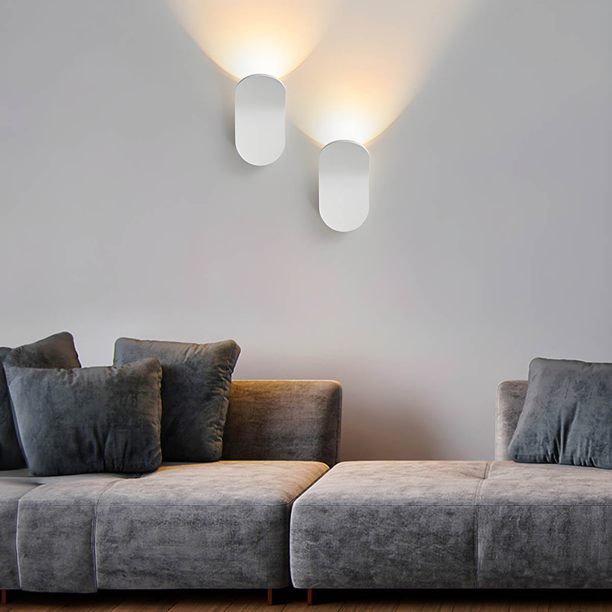 Hollis Loop Aluminum Wall Sconce — gallery image 12
