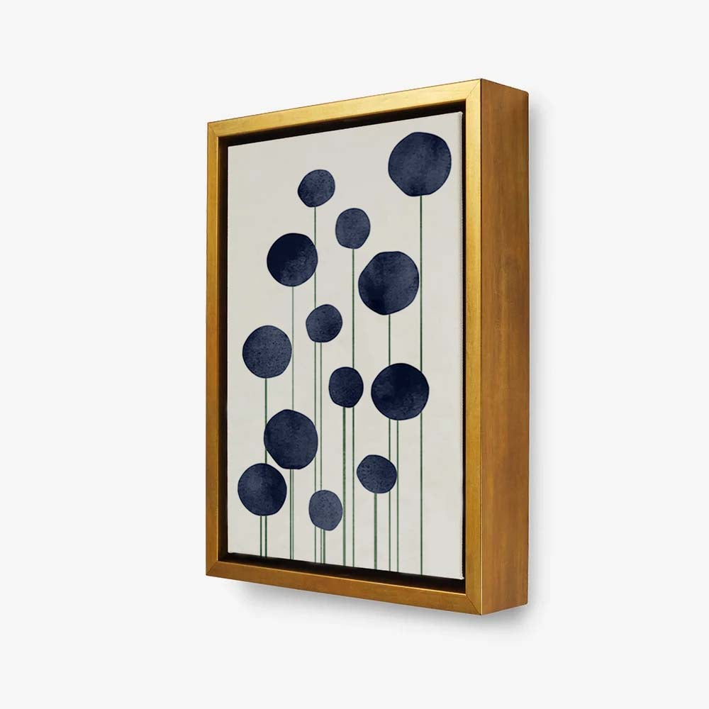 Bayberry Curve Poppy Canvas Wall Art — gallery image 8