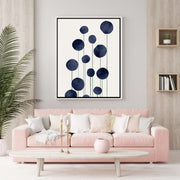Bayberry Curve Poppy Canvas Wall Art — gallery image 7