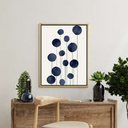 Bayberry Curve Poppy Canvas Wall Art — gallery image 11