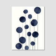Bayberry Curve Poppy Canvas Wall Art — gallery image 13