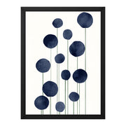 Bayberry Curve Poppy Canvas Wall Art — gallery image 49