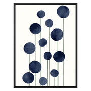 Bayberry Curve Poppy Canvas Wall Art — gallery image 44