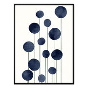 Bayberry Curve Poppy Canvas Wall Art — gallery image 43