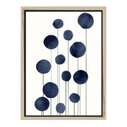 Bayberry Curve Poppy Canvas Wall Art — gallery image 19