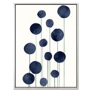 Bayberry Curve Poppy Canvas Wall Art — gallery image 37