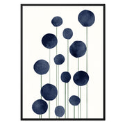 Bayberry Curve Poppy Canvas Wall Art — gallery image 36