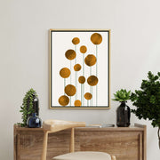 Rowan Loop Floral Canvas Wall Art — gallery image 6