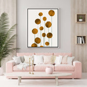 Rowan Loop Floral Canvas Wall Art — gallery image 5