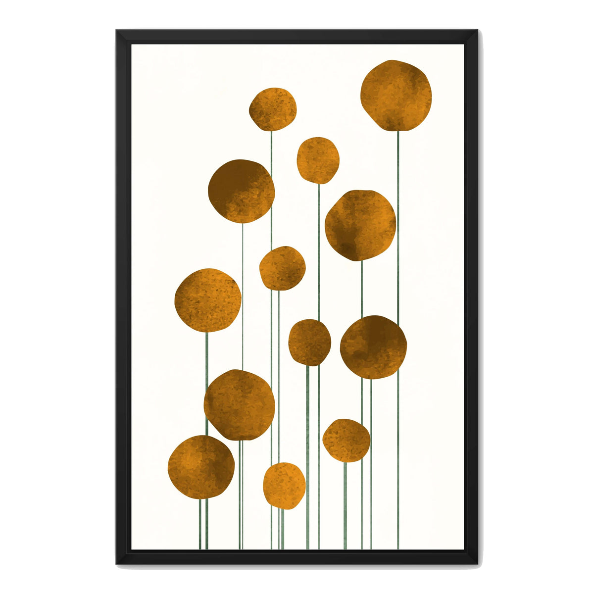 Rowan Loop Floral Canvas Wall Art — gallery image 19