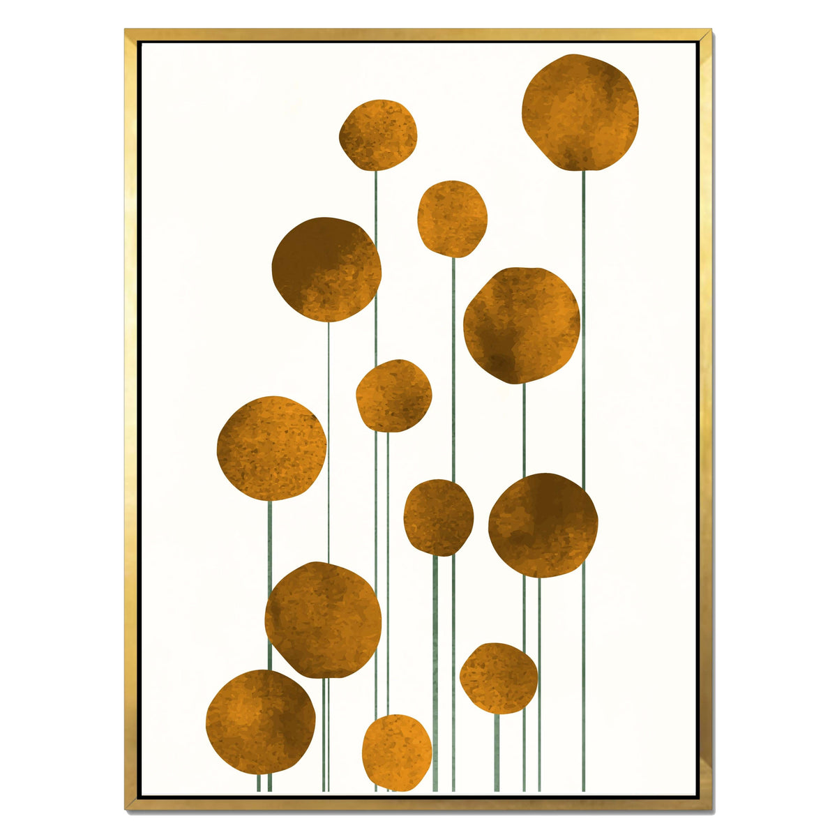 Rowan Loop Floral Canvas Wall Art — gallery image 22