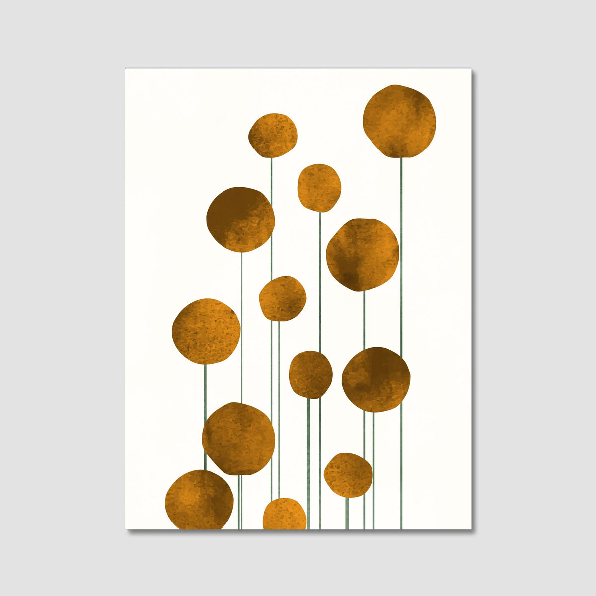 Rowan Loop Floral Canvas Wall Art — gallery image 13