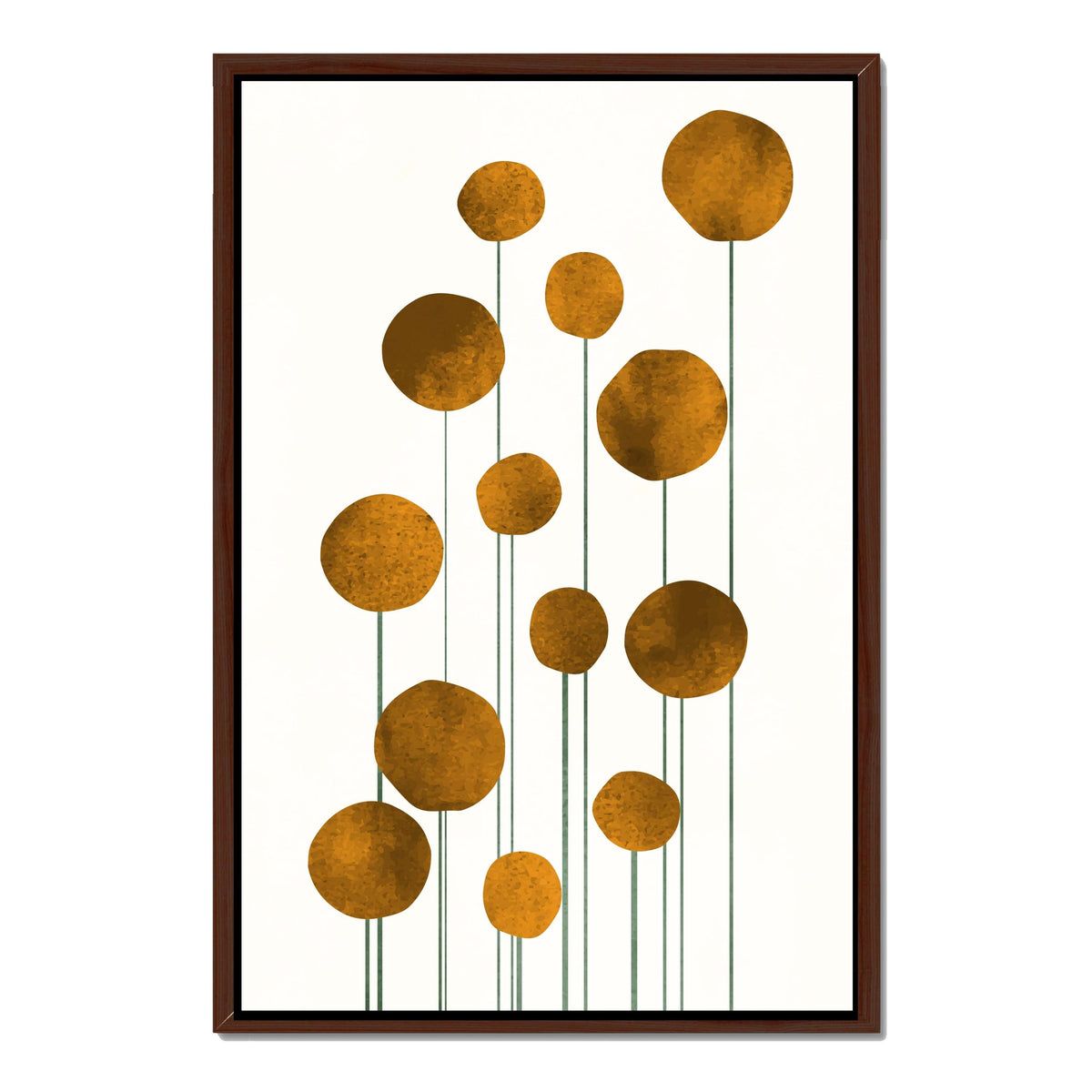 Rowan Loop Floral Canvas Wall Art — gallery image 20