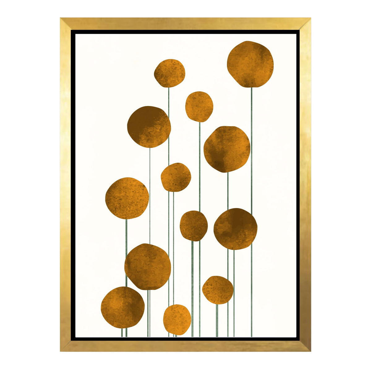 Rowan Loop Floral Canvas Wall Art — gallery image 37