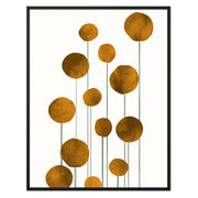 Rowan Loop Floral Canvas Wall Art — gallery image 27