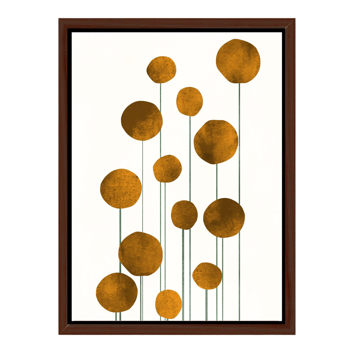 Rowan Loop Floral Canvas Wall Art — gallery image 33