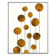 Rowan Loop Floral Canvas Wall Art — gallery image 43
