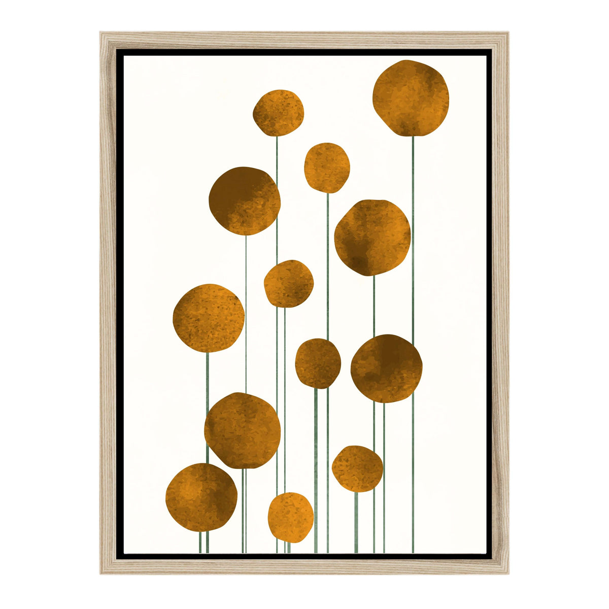 Rowan Loop Floral Canvas Wall Art — gallery image 39