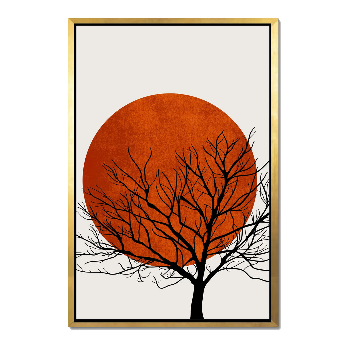 Redfern Curve Sun Canvas Wall Art — gallery image 33