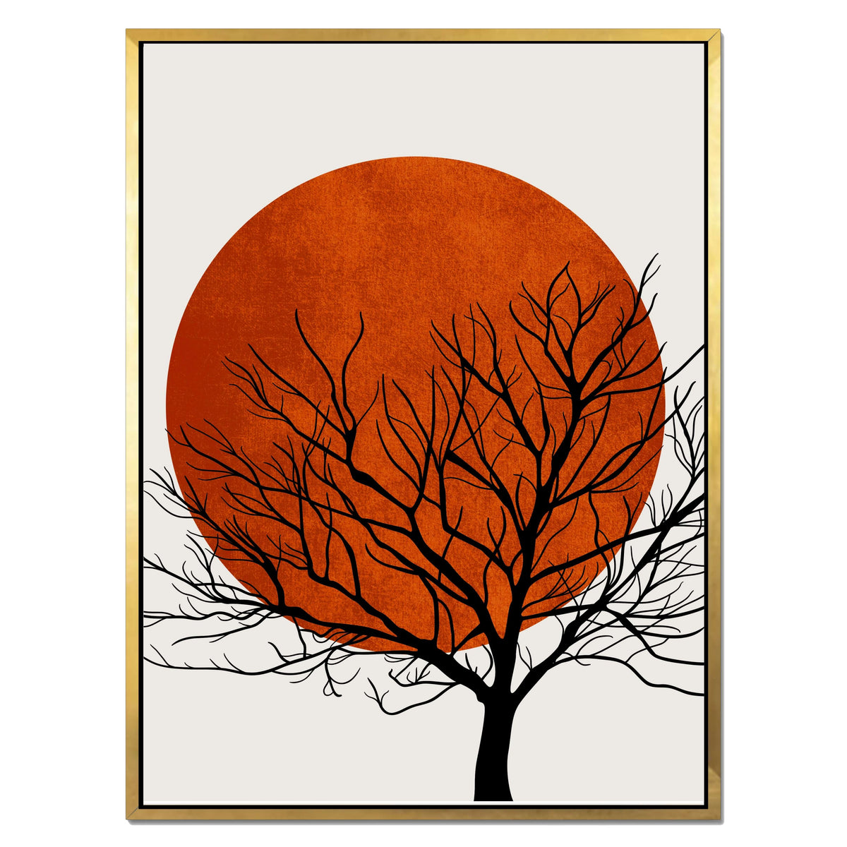 Redfern Curve Sun Canvas Wall Art — gallery image 34