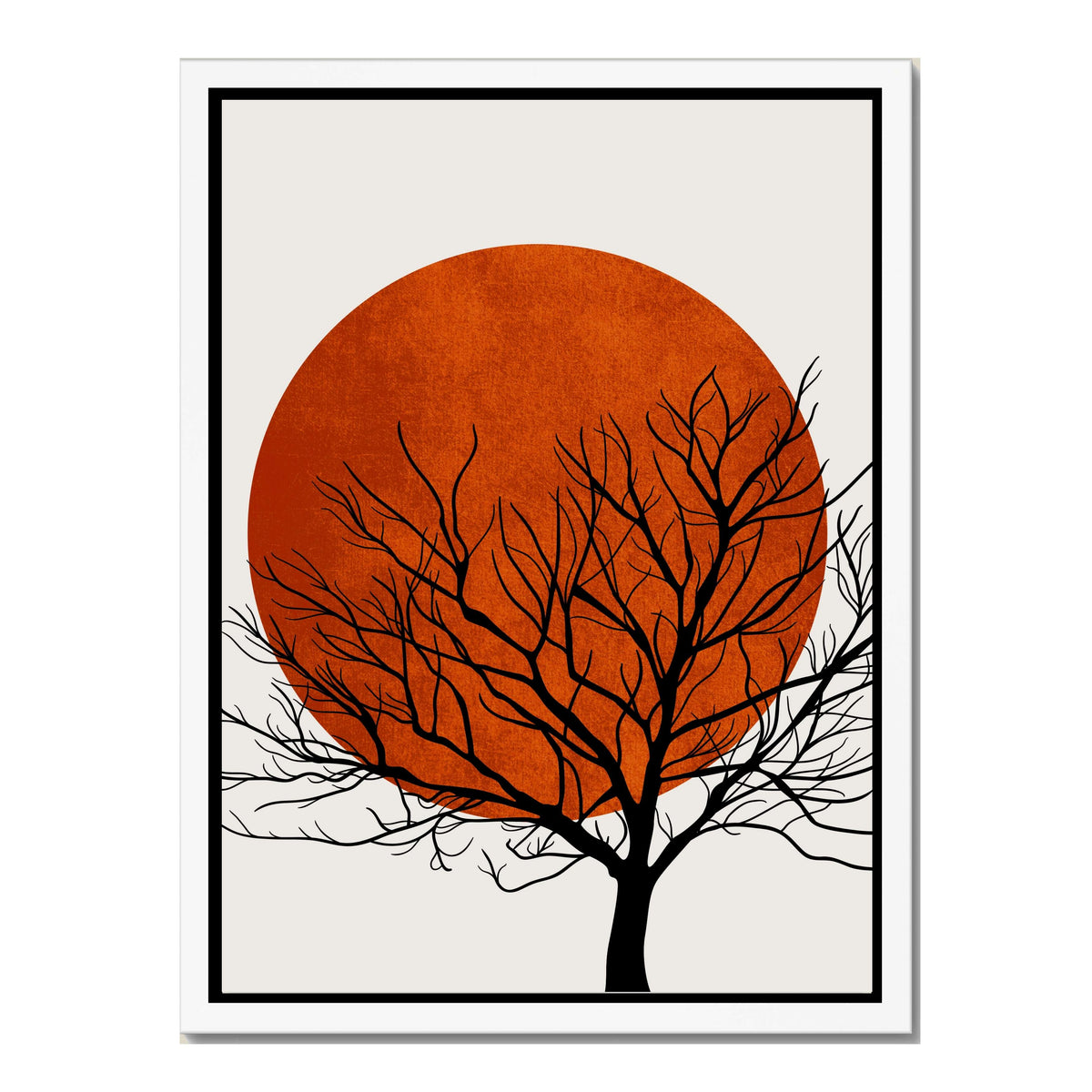 Redfern Curve Sun Canvas Wall Art — gallery image 49