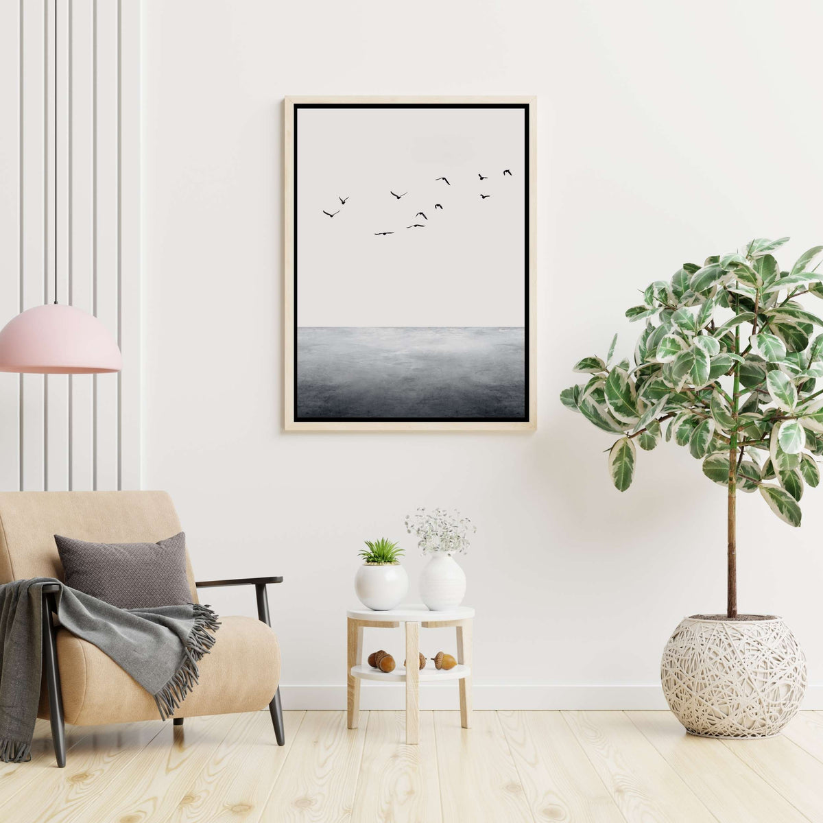 Kingsley Curve Bird Canvas Wall Art — gallery image 8
