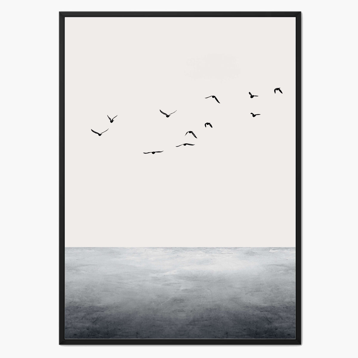 Kingsley Curve Bird Canvas Wall Art — gallery image 1