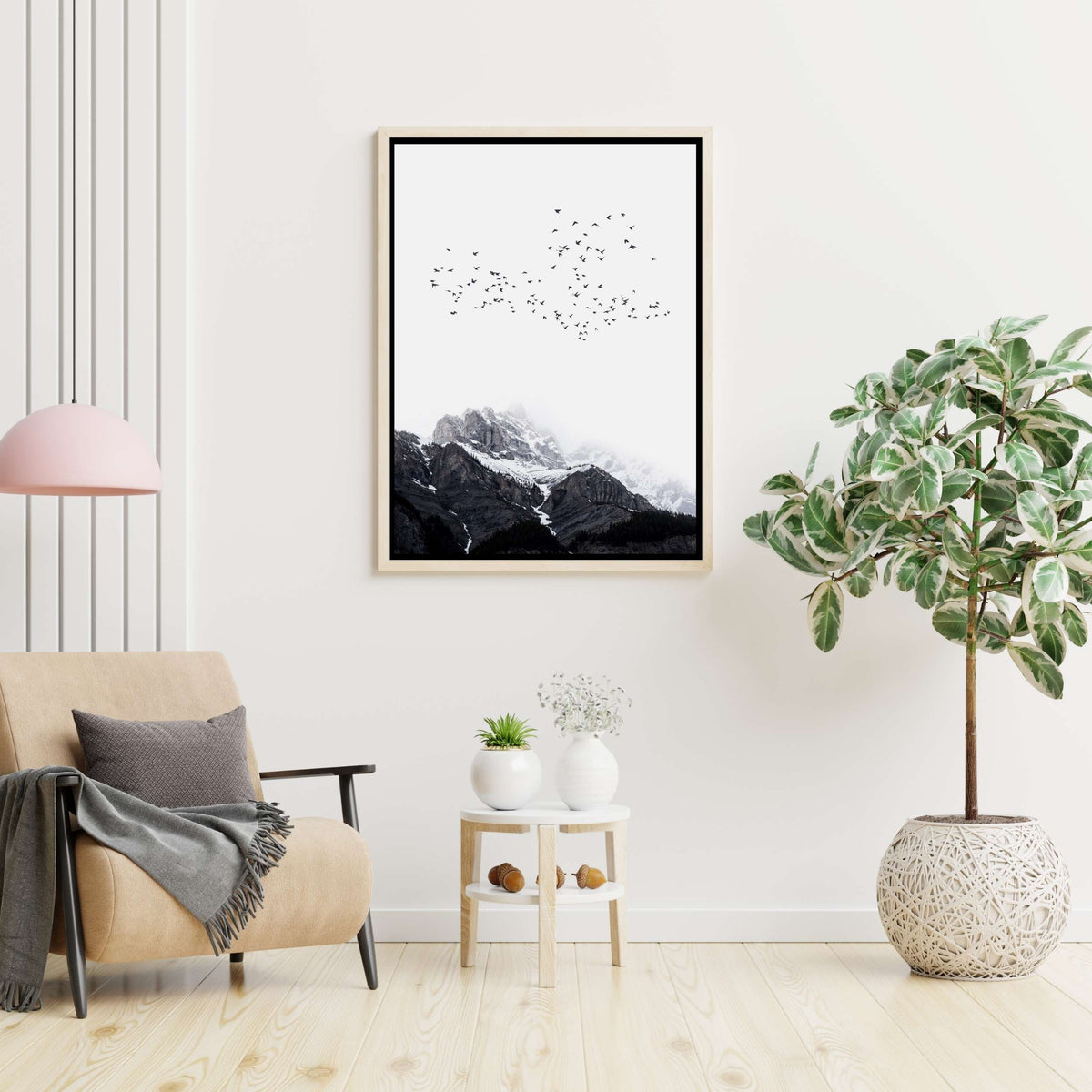 Riverton Curve Bird Canvas Wall Art — gallery image 8
