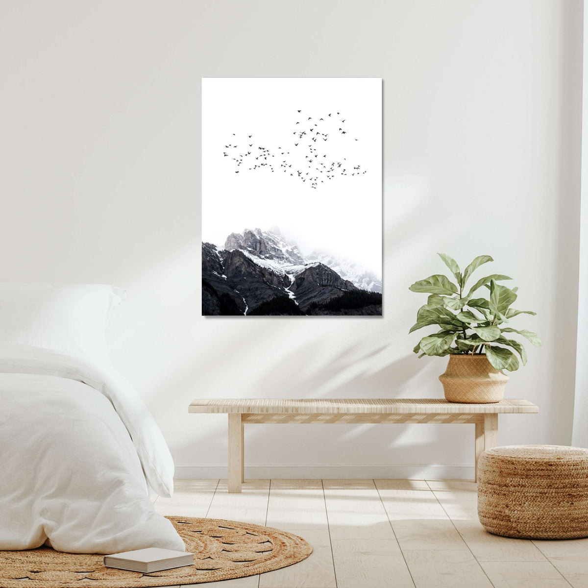 Riverton Curve Bird Canvas Wall Art — gallery image 9